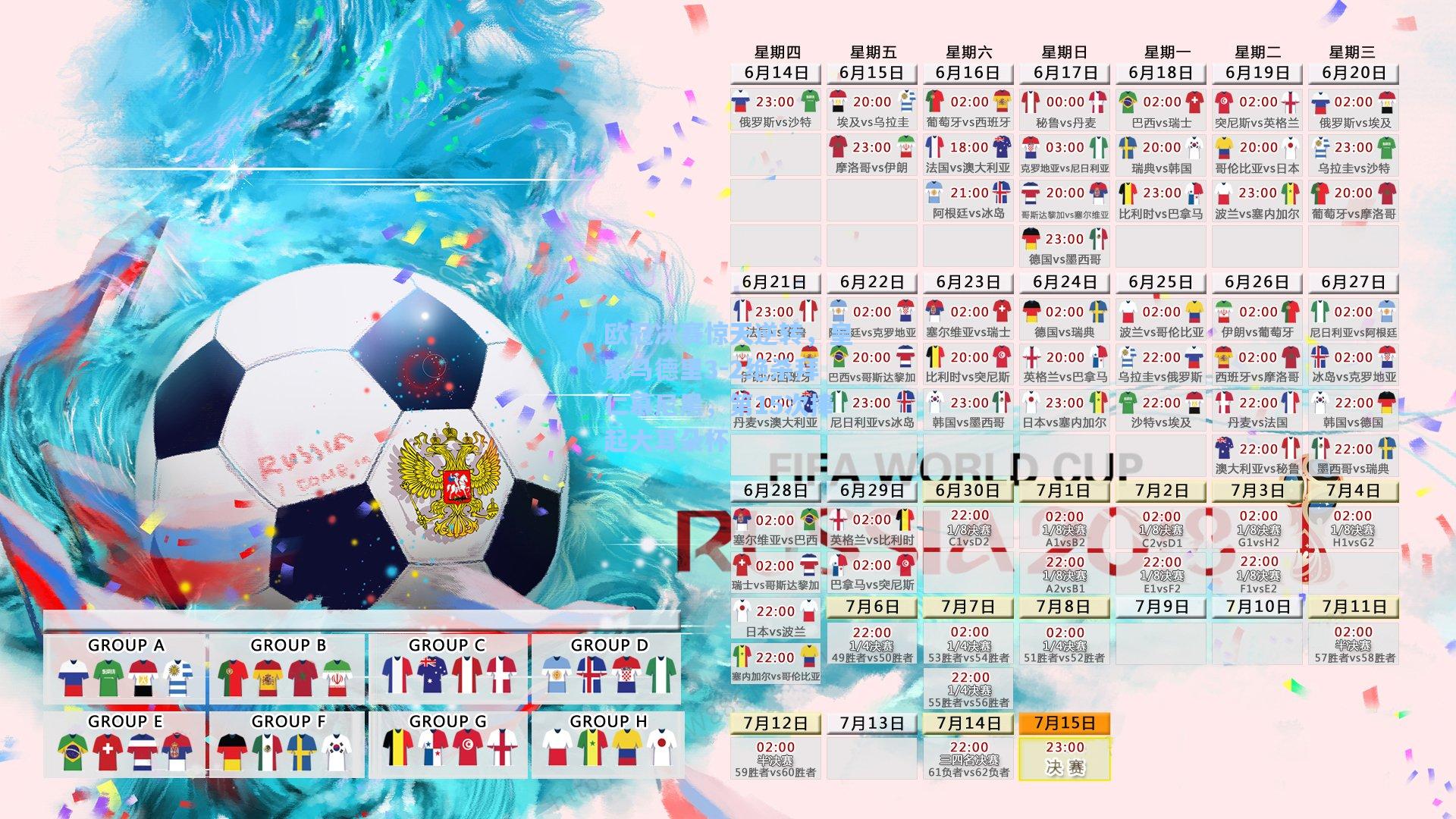 欧冠决赛惊天逆转，皇家马德里3-2绝杀拜仁慕尼黑，第15次捧起大耳朵杯